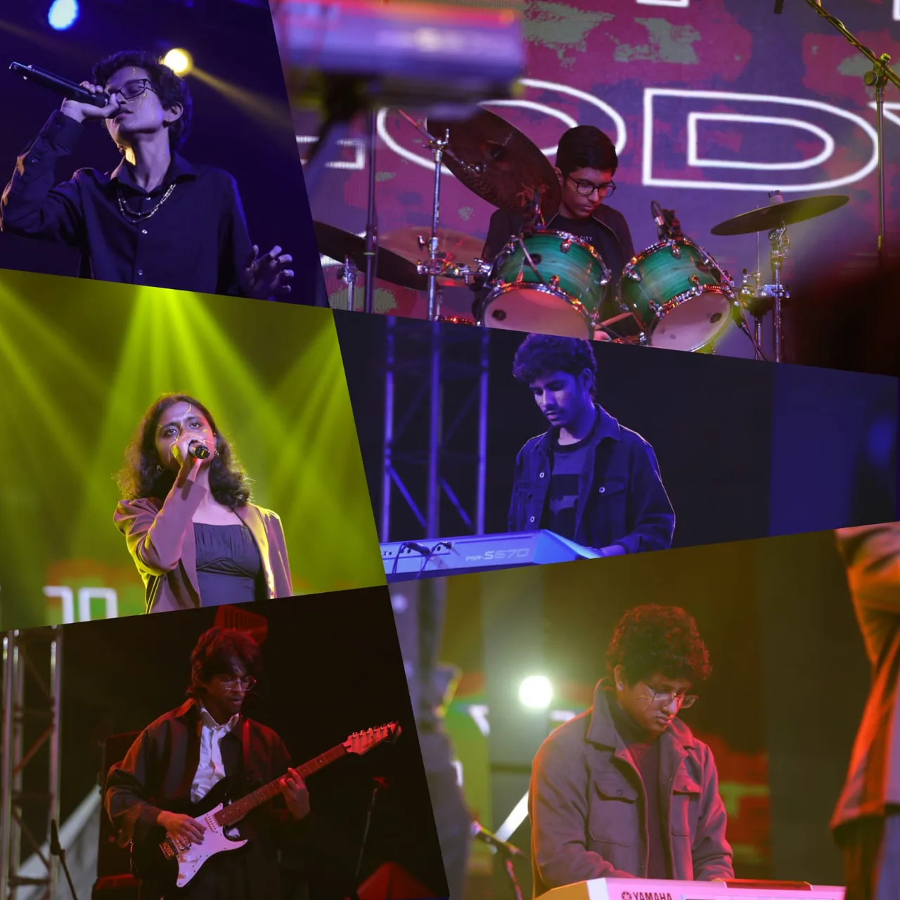 IICM 25 Battle of Bands Bronze Medalists Collage